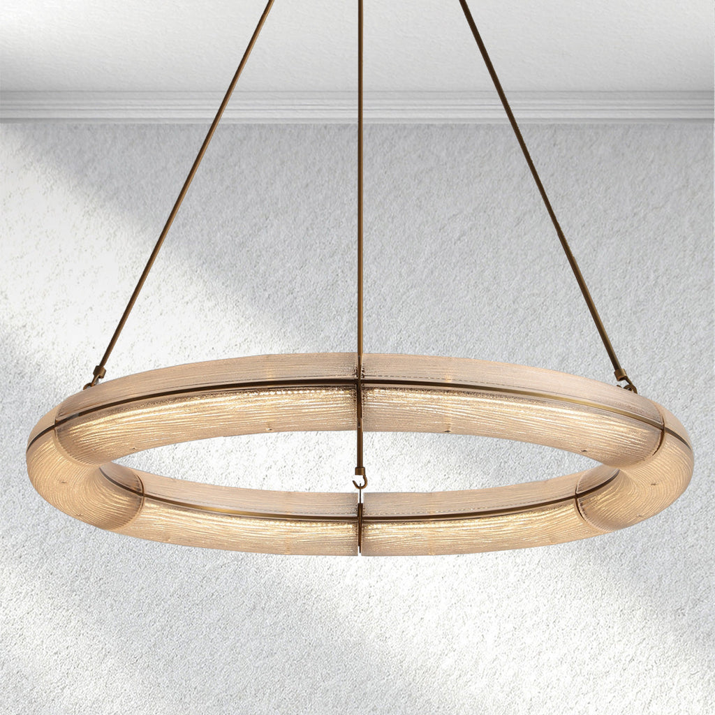 furnlume Eclipse Round Chandelier