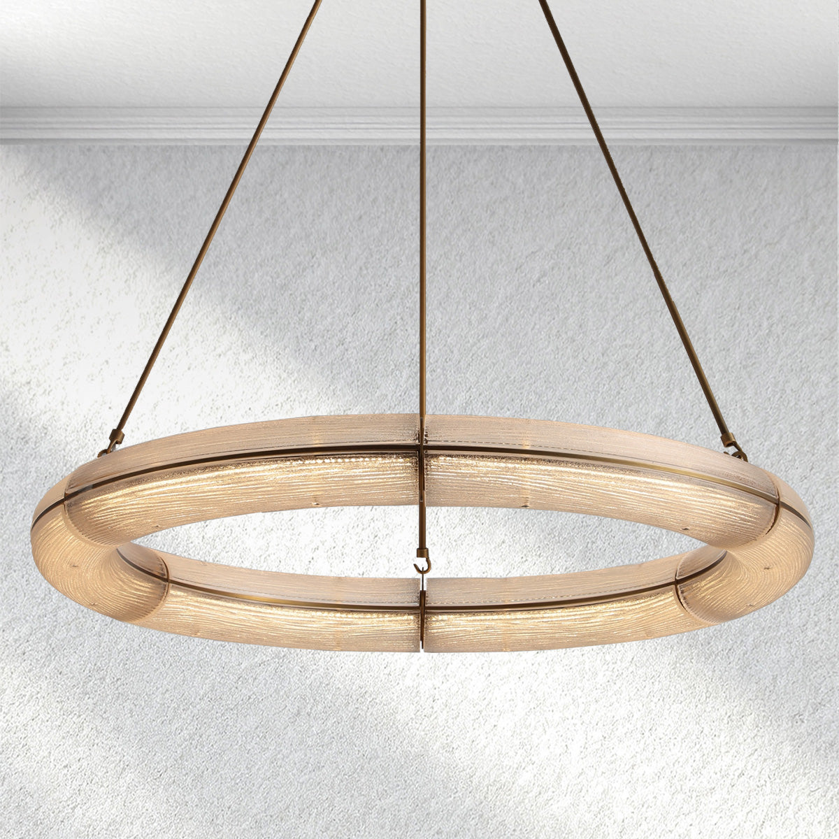furnlume Eclipse Round Chandelier
