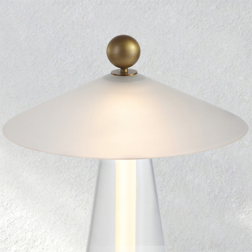 furnlume Opaline Floor Lamps