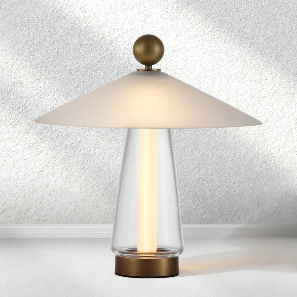 furnlume Opaline Floor Lamps