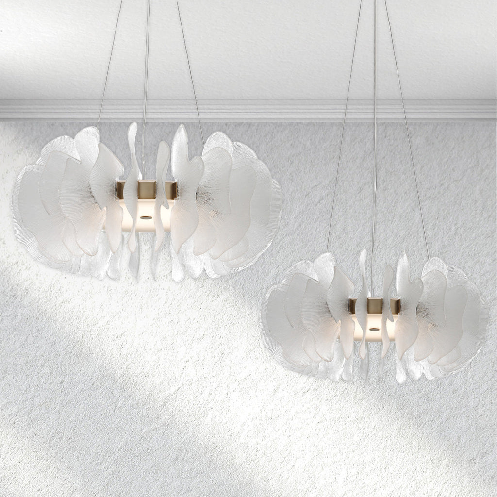 furnlume Jellyfish Round Chandelier