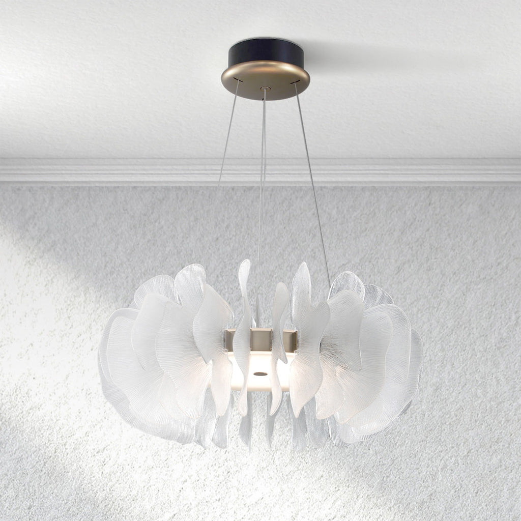 furnlume Jellyfish Round Chandelier