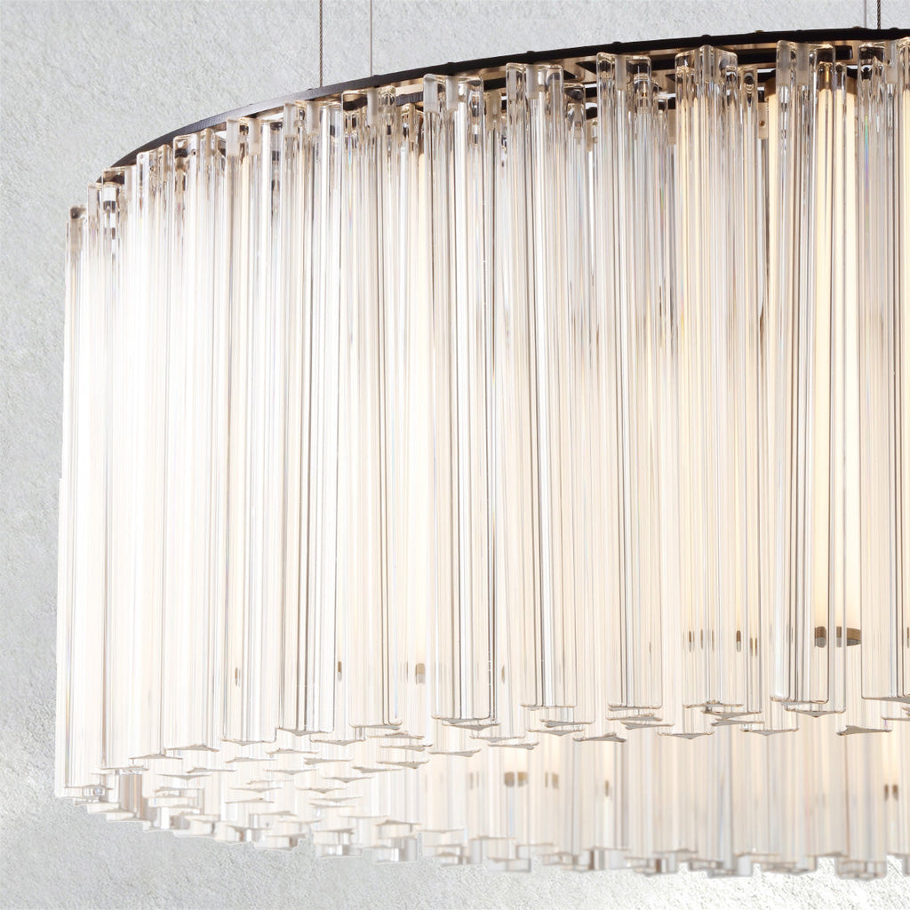 Furnlume Rainfall Round Chandelier