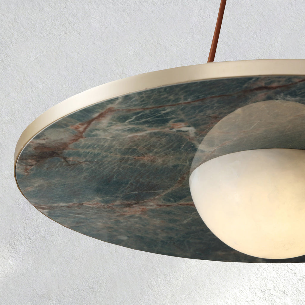 Furnlume FloatDisc Alabaster Pendant