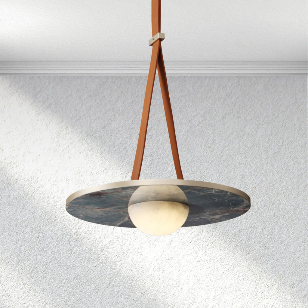 Furnlume FloatDisc Alabaster Pendant