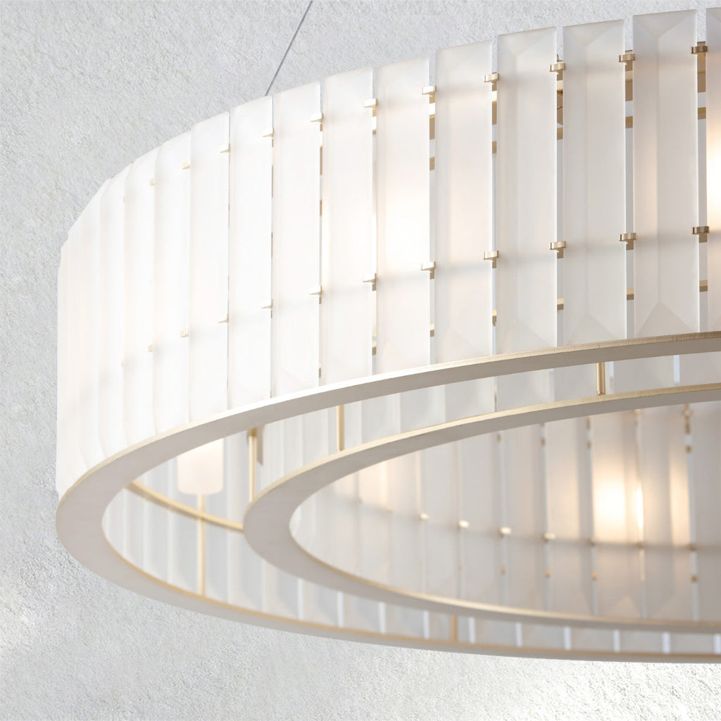 Furnlume Parallel Round Chandelier