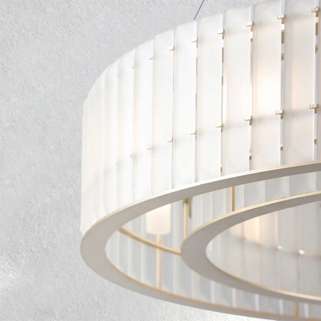 Furnlume Parallel Round Chandelier