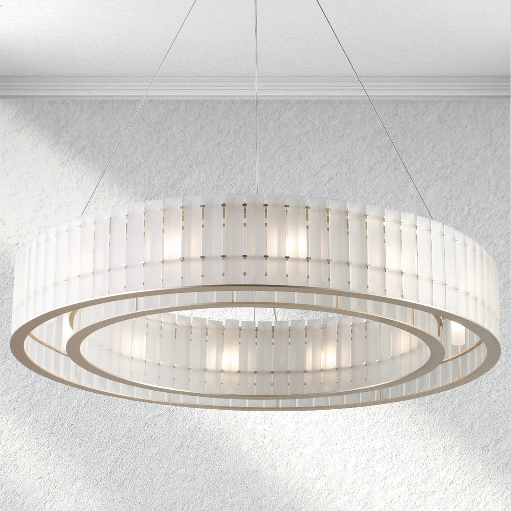 Furnlume Parallel Round Chandelier