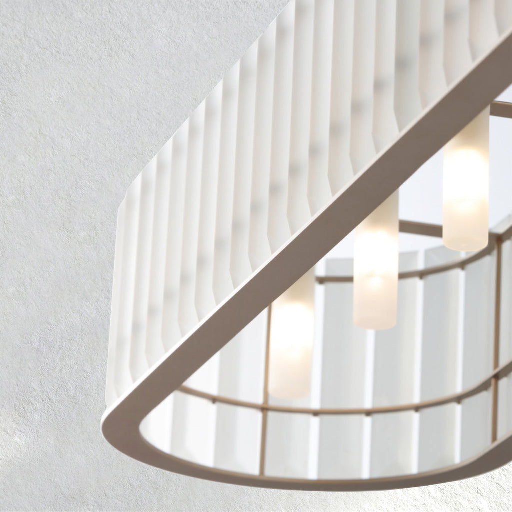 Furnlume Parallel Rectangular Chandelier