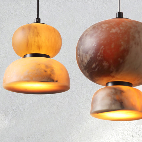 Furnlume Eterna Alabaster Pendant – Small Ring