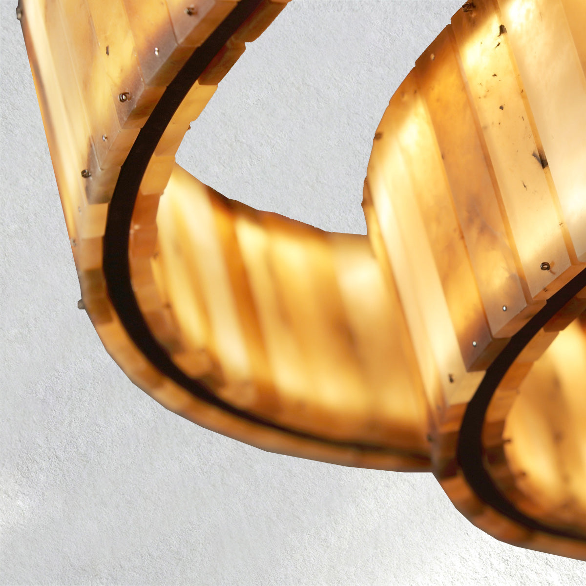 Furnlume Eterna Alabaster Round Chandelier