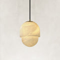Glowstone Alabaster Pendant 6"D