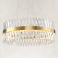 Prisma Crystal Round Chandelier 32"D