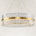 Prisma Crystal Round Chandelier 40"D