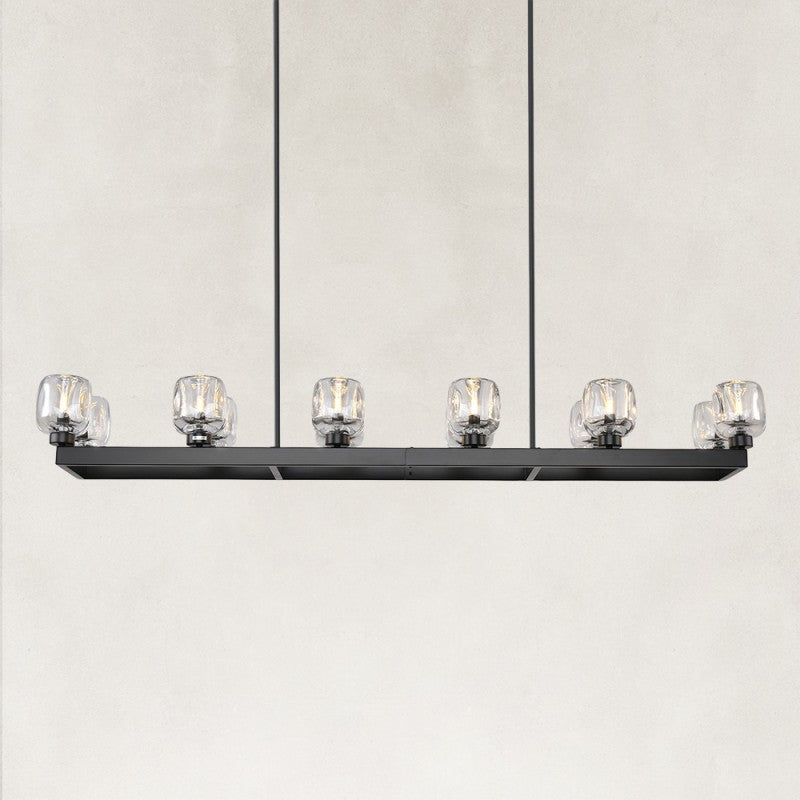 Vellu Rectangular Chandelier 59"W